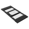 Cat Door for Window, Adjustable to Fit Window Width 686-813 mm, 4 Secure Lock Modes, Aluminum Frame and High-Transparency Glass, Magnetic Closure,