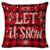 Christmas Pillow Case Christmas Light Luxury High-end Pillow Family Bed Pillow Case Home Cushion Bed Pillow