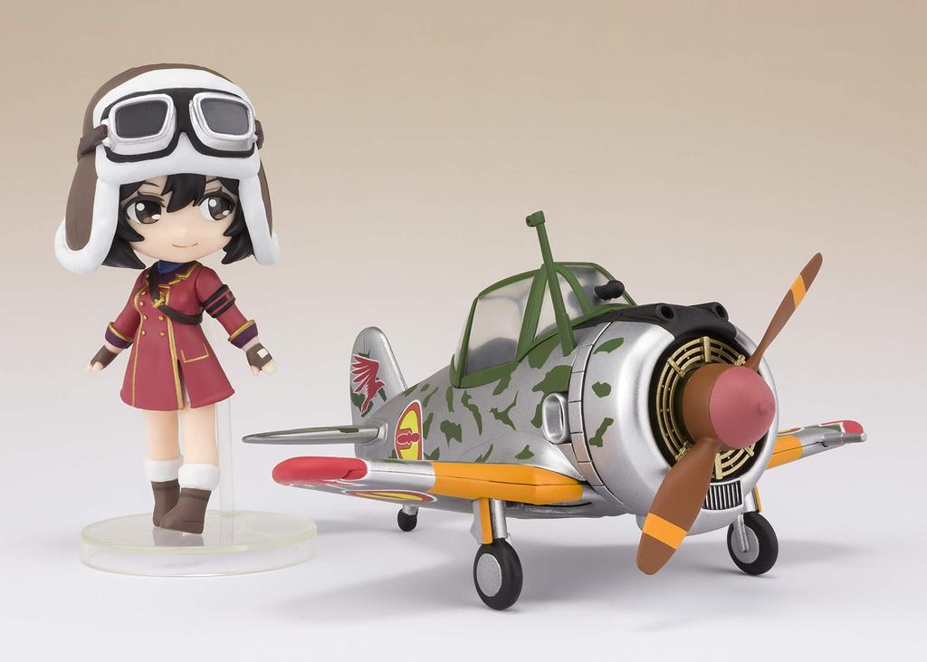 TAMASHII NATIONS Фигурка Figuarts mini Kotobuki Squadron in the Wilderness Kirie Hayabusa, 130 мм, окрашенная, подвижная, (Спецификация Kyrie) ок.
