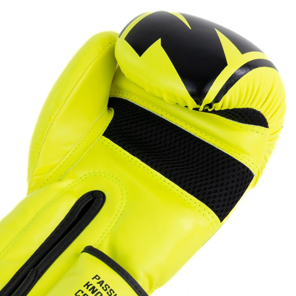 StormCloud Bolt 2.0 Neon Lime Boxing Gloves 16oz