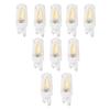 10Pcs G9 Base LED Light Bulbs 1.5W AC110V BiPin Bulb for Chandelier Ceiling Light Wall Lamp