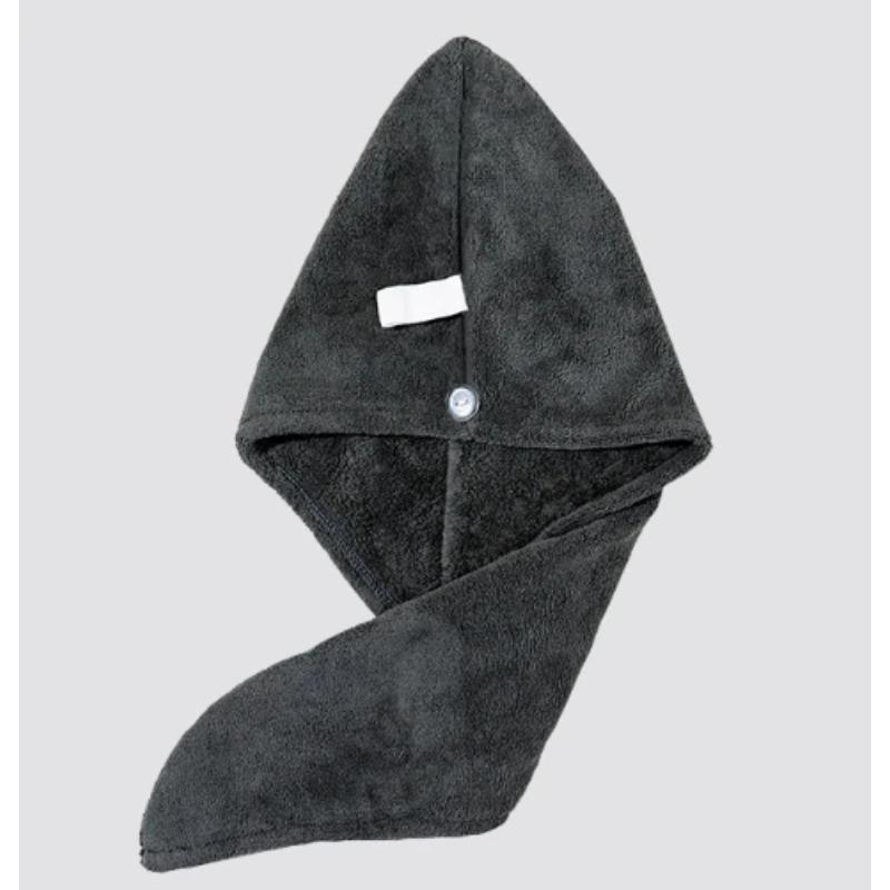 Полотенце-обертывание для волос Супервпитывающее Микрофибра Коралловый вельвет Полотенце для сушки волос Быстросохнущий Тюрбан для волос