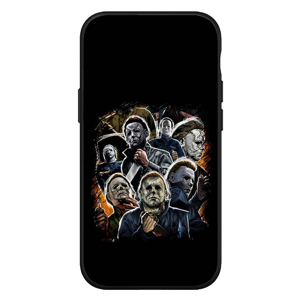 Cover for iPhone 17 16 15 Xiaomi Poco Redmi Note 14 13 12 11 Pro Max 9 16e Samsung Galaxy S25 S24 S23 A06 A16 OPPO Huawei Michael Myers Phone Case