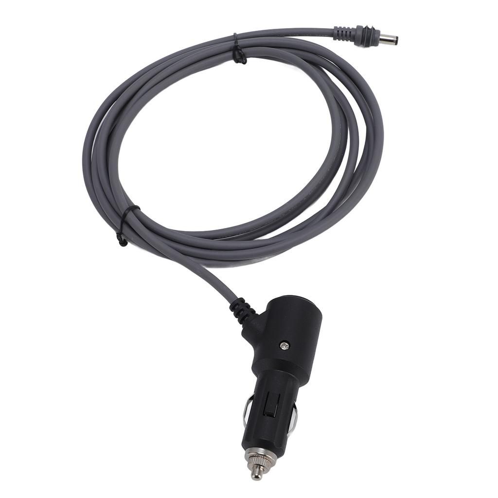 10ft DC Power Cable Cigar Lighter DC12V To 24V Water Resistant 18AWG DC Power Supply for Trucks Buses Ships Gray