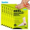 Пластырь для ног, обезболивающий пластырь, лечение пяточной кости, уход за ногами, травяные пластыри