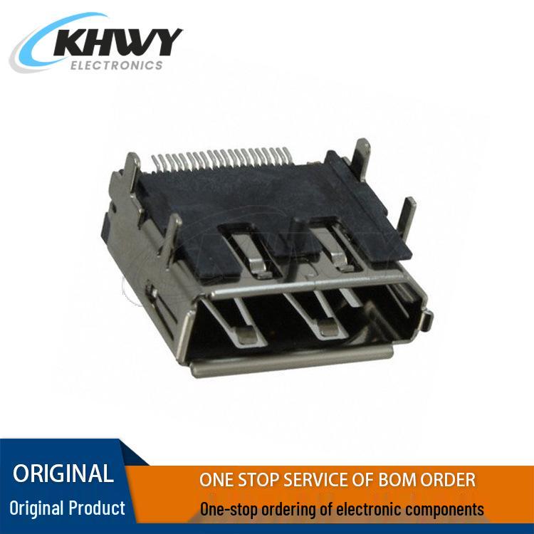 DP20 Розетка HDMI DisplayPort для поверхностного монтажа, 20-контактная, четырехножечный штекер.