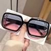 New Women'S Large Frame Square Sunglasses Fashion Women Colorful And Cool Glasses Outdoor Men Anti Glare Eyewear Uv400 Goggles