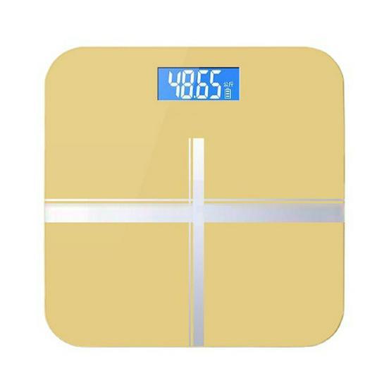 Весы для измерения жира с USB-подзарядкой и подсветкой дисплея - грузоподъемность 180 кг