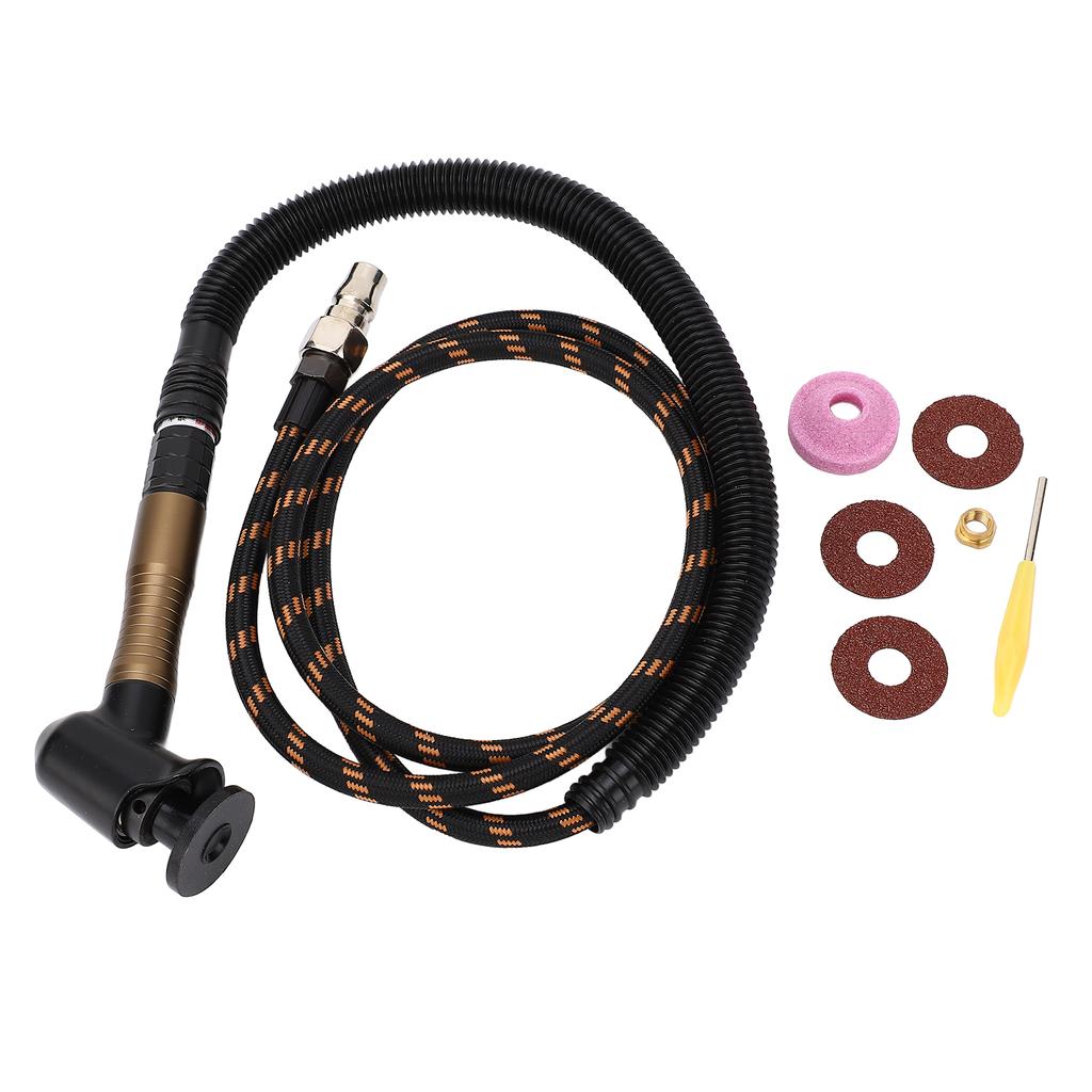 Пневматическая карандашная шлифмашинка 23500 об/мин Высокоскоростная Легкая Пневматическая ручка под прямым углом для гравировки