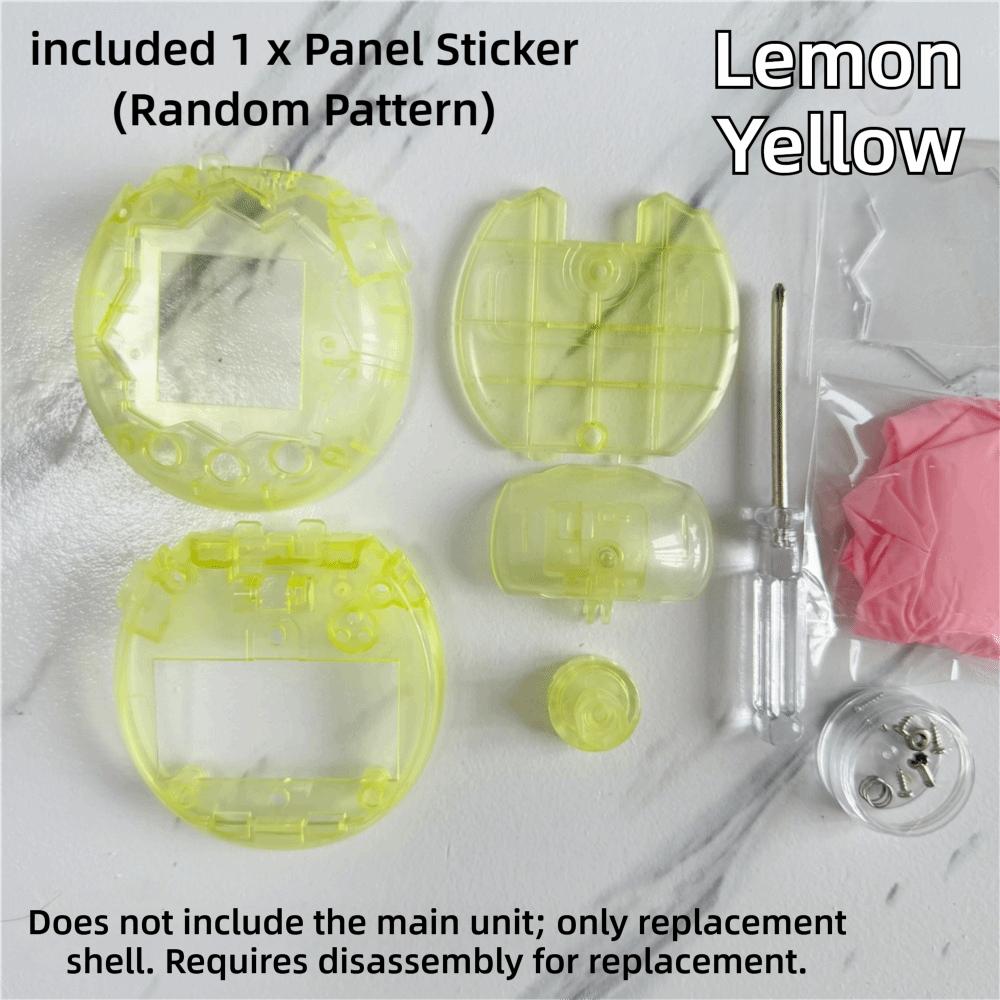 Colorful Shell Replacement Premium Hard Shell Transparent Shell Modification Crystal for Tamagotchi Paradise