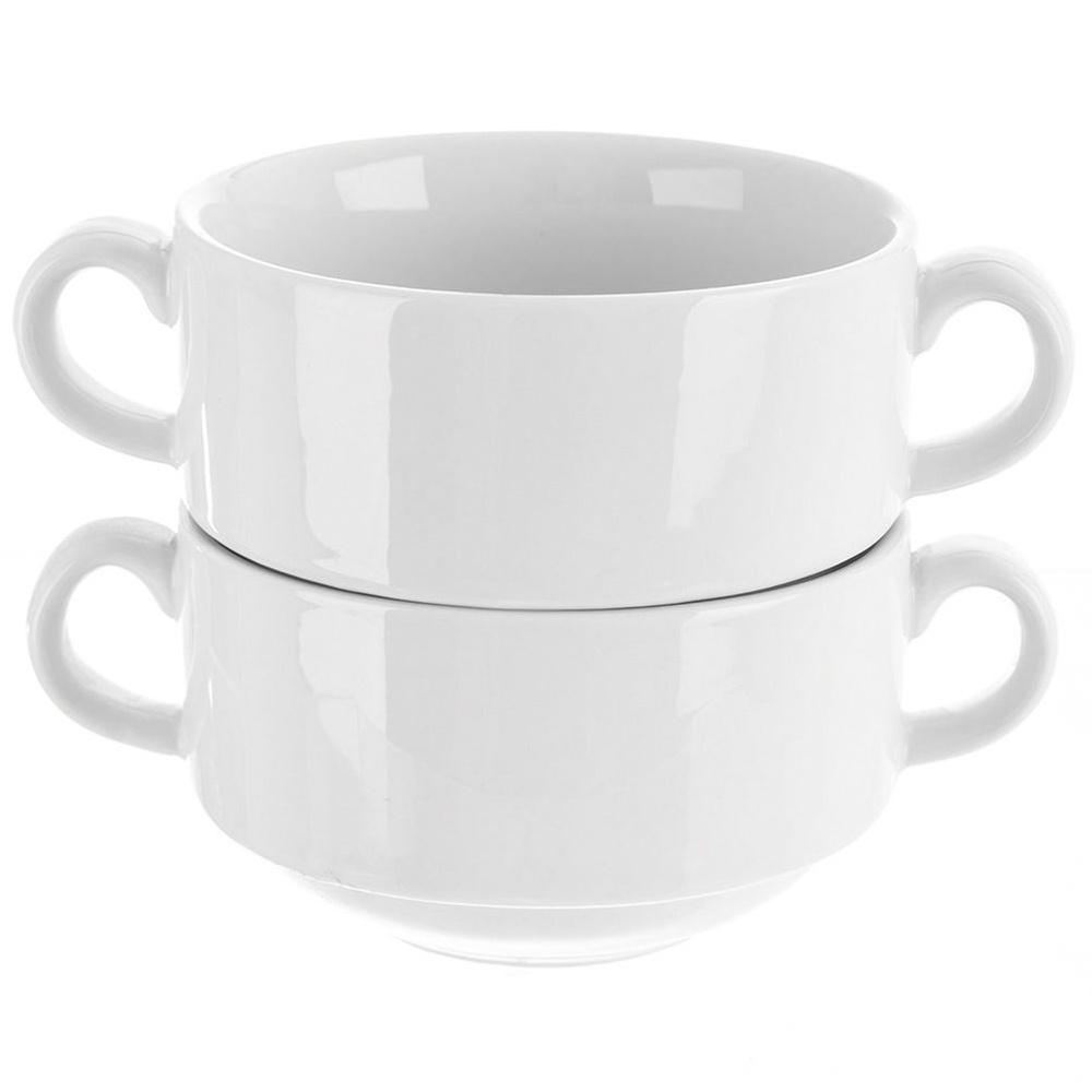 White Porcelain Soup Bowl 290ml