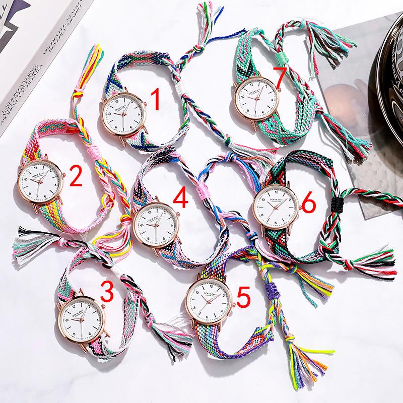 Новые модные персонализированные простые часы, женские часы, цифровые часы с ремнем и бабочкой