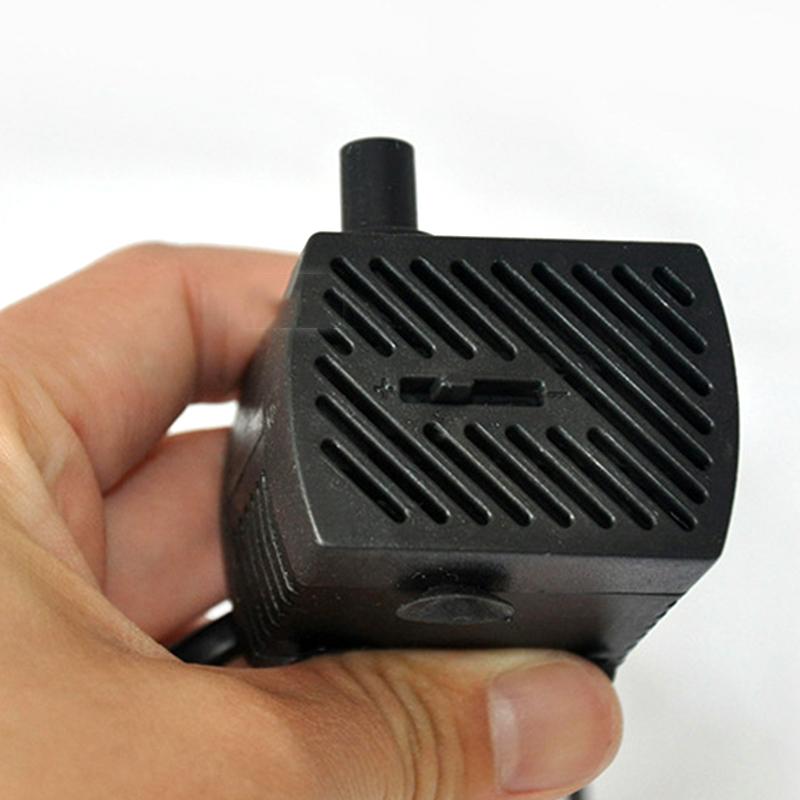 Ac 220V 3W EU Plug Погружной Водяной Насос Аквариум Фонтан Воздушный Рыбный Пруд Бак