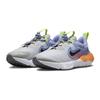 Nike Кроссовки детские Run Flow PS Photon Dust Purple Pulse серые, оранжево-черные DR0471-002