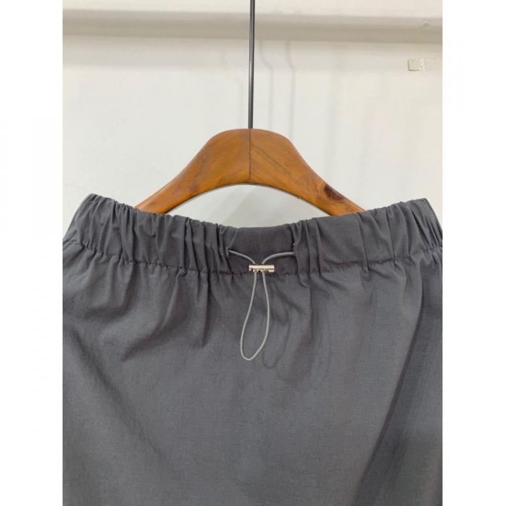 C S In The Room Free Tali StrIng bandIng Cargo Long Skirt 2Color