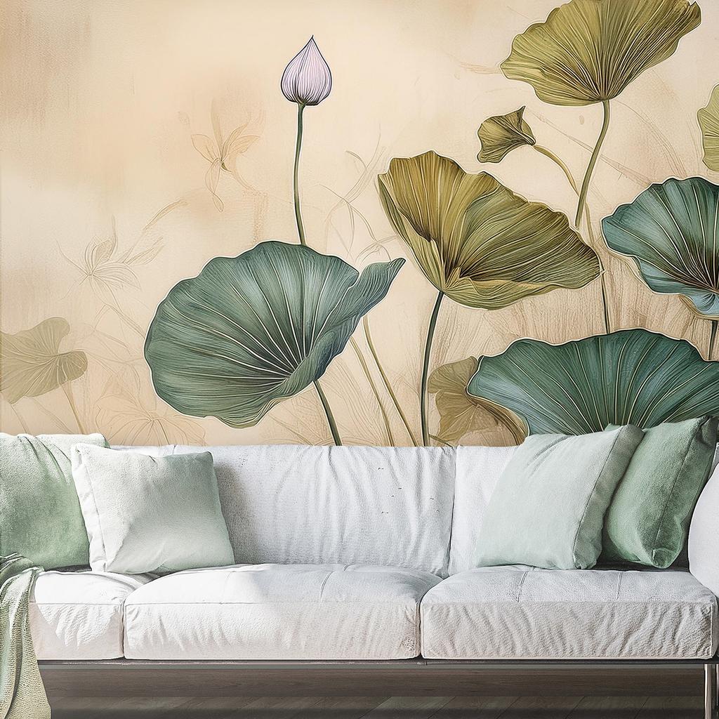 Wallpaper Lily leaves plant