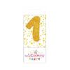 Candle - SCRAP COOKING PARTY - Mini Golden Candle - Party Decoration - Birthday - Interior