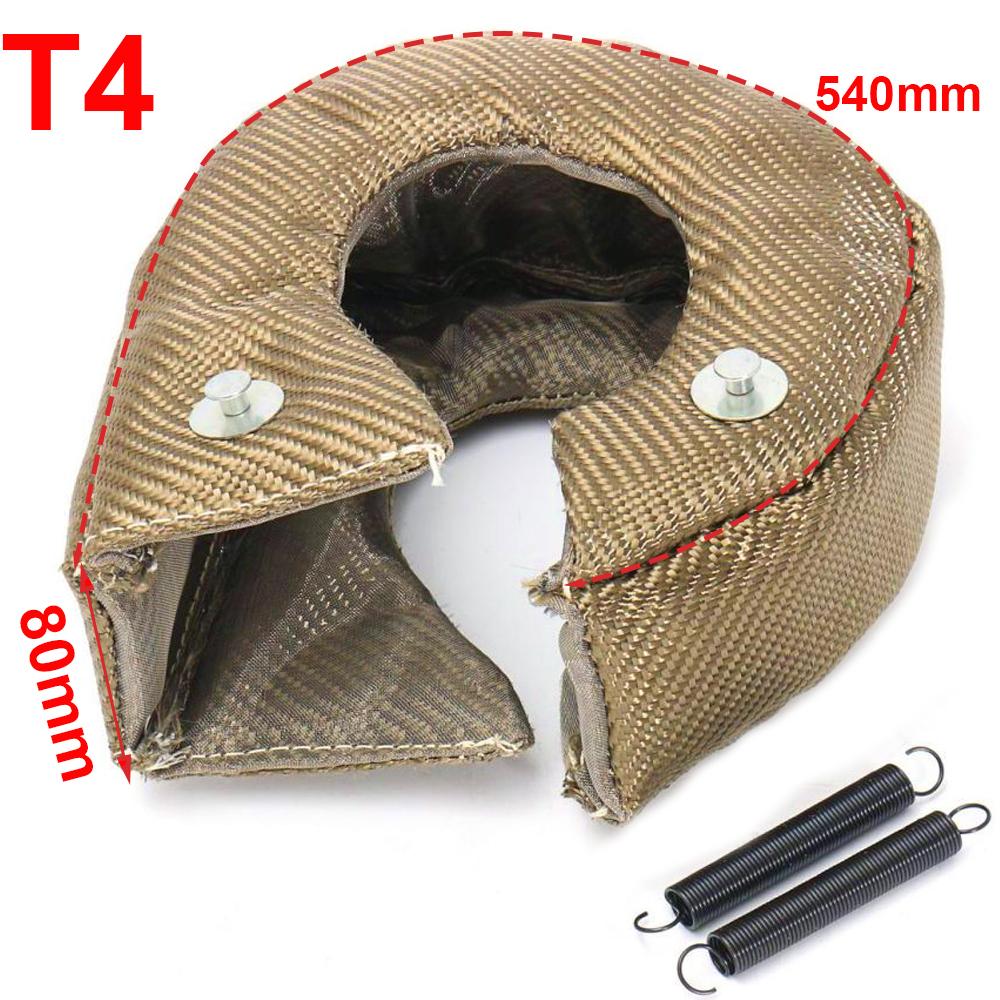 T2 T25 T28 T3 GT28 GT30 GT35 T4 T6 Titanium Turbo Blanket Heat Shield Barrier Charger Cover 5m Exhaust Thermal Header Wrap Tape