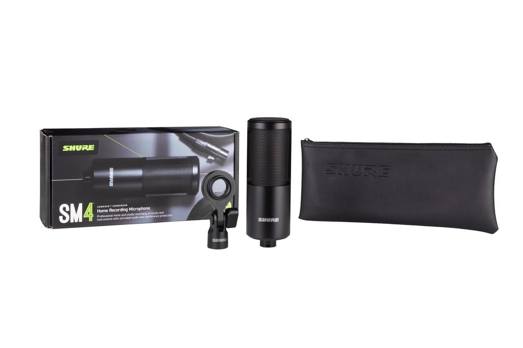 Shure Condenser XLR Unidirectional Professional Recording Vocal Musical Instrument Musician YouTube Vtuber Video Distribution Home Recording Live DTM