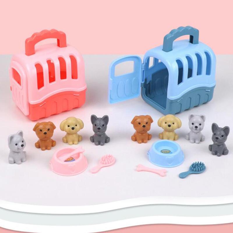 8/11 шт. рождественские украшения своими руками подарки милая корзина для собак семейные игрушки кошачье гнездо набор реквизит сценические игровые игрушки