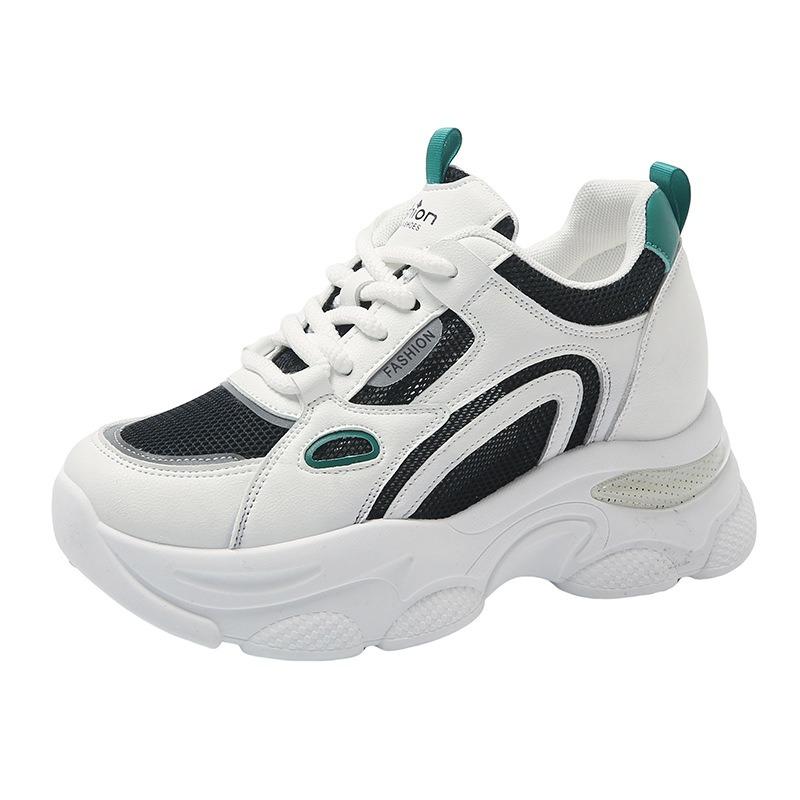 Кроссовки женские кроссовки на платформе сетчатые дышащие вулканизированные туфли на танкетке повседневные удобные женские летние 2024 года Zapatos Mujer 2024