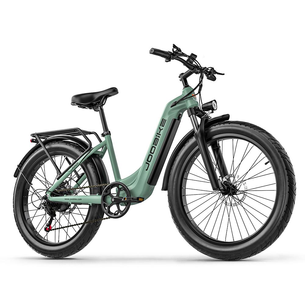 JOOBIKE JOO1 Electric Bike 1000W 48V17.5Ah E-Mountain Bike Adult Ebike Men Electric Bicycle 26 Inch Fat Tire Off-Road E-Bicycle