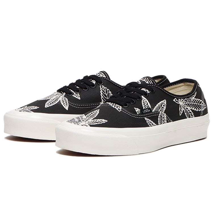 Vans Кроссовки унисекс OG Authentic LX Sweet Leaf — черные, белые VN0A4BV94JN