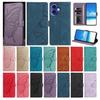 Кожаный чехол-кошелек для телефона для Samsung Galaxy A02S A03 A04S A04 A04E A12 A22 A32 A40 A42 A50 A52 A70 A72 M33 Раскладывающийся чехол Слот для карт