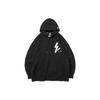 New Era X Yohji Yamamoto Collaboration FW23 Fleece Loose Fit Long Sleeve Hoodie Unisex hoodies Black 13747699