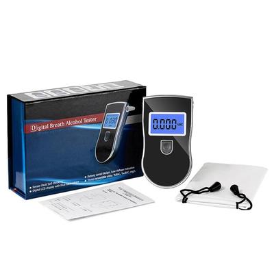 НОВЫЙ AT-818 Профессиональный полицейский цифровой тестер алкоголя в выдыхаемом воздухе Алкотестер Анализатор Детектор Практический