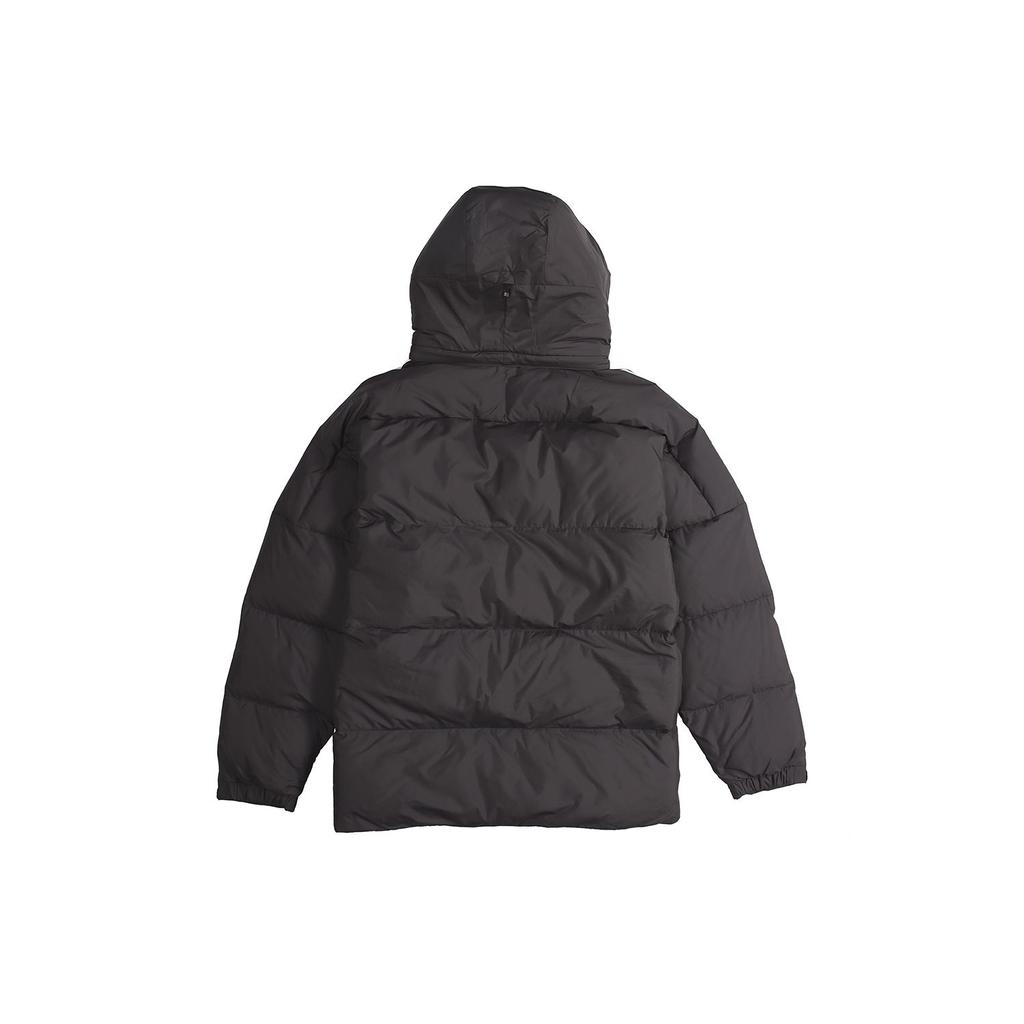 adidas 3St Puff Down Hooded Jacket Мужская верхняя одежда Черный GF0101