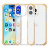 For iPhone 16 Pro Case Four Corners Anti Drop Clear TPU+TPE+PC Phone Cover