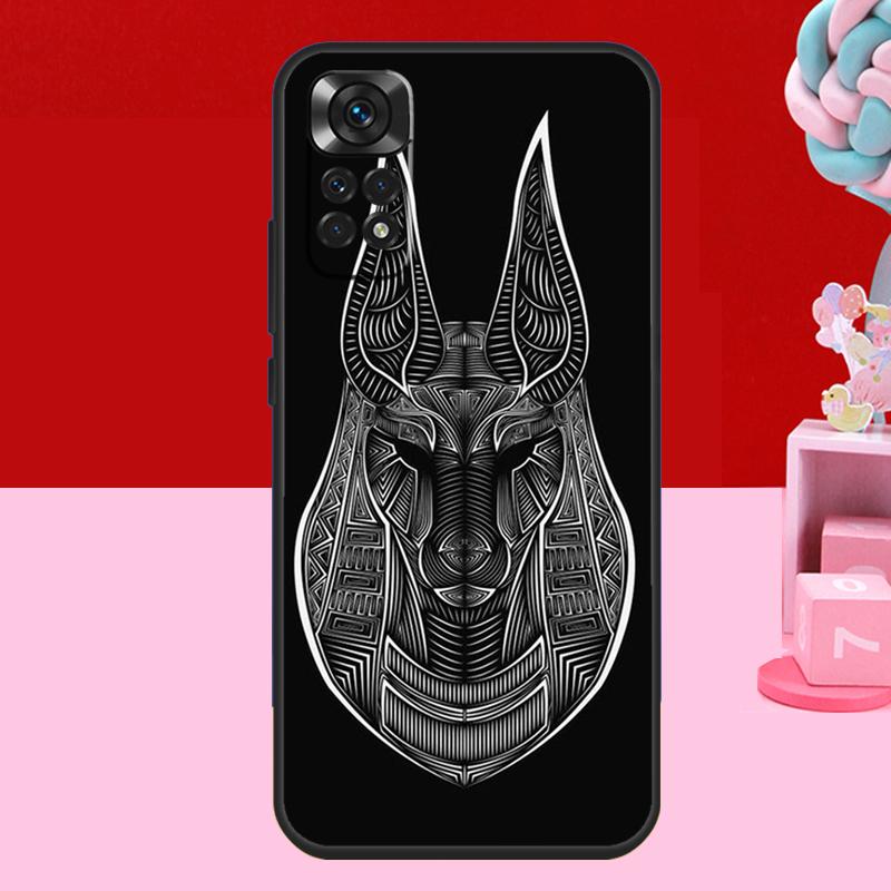 Египет Нефертити Анубис Анх Чехол Для Xiaomi Redmi Note 14 13 12 11 10 15 Pro Plus Redmi 15 C 10C 12C 13C 14C Мягкий Чехол