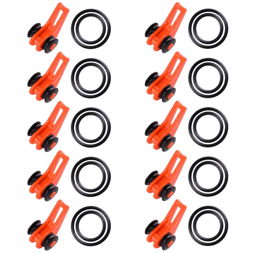 Набор рыболовных крючков и приманок с аксессуарами для наживки