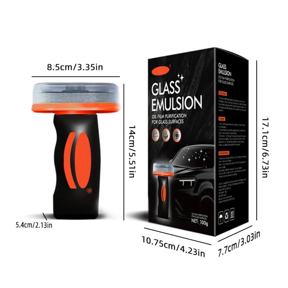 100g Car Windshield Glass Water Rain Repellent Auto Glass Windshield Cleaner Anti Fog Car Oil Film Removal Hydrophobic Cleaner Hoses Windshield