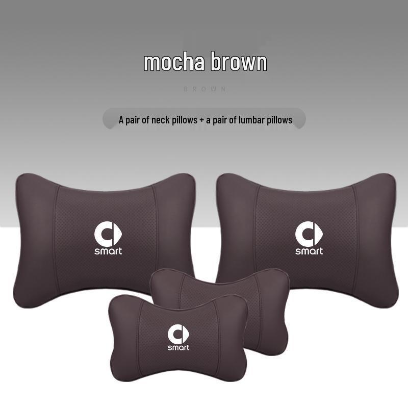 Подушка для подголовника и поясничной поддержки автомобиля Mercedes Smart: Защита шеи и подушка-обнимашка для Elf 1 Fortwo.