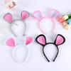 1pc Cute Animal Ears Hairband Headpiece Halloween Costume Accessory Small Mouse Ears Performance Headband Headpiece