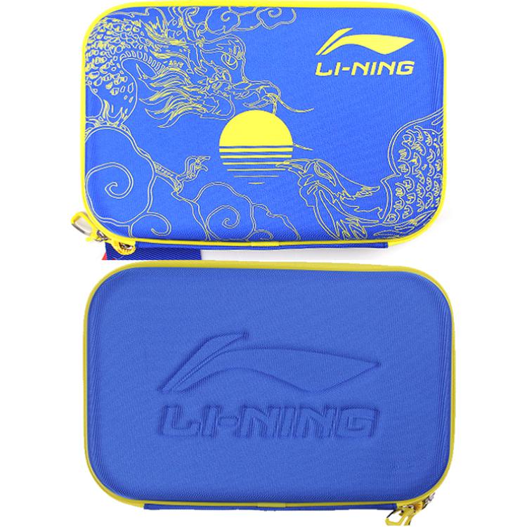 Li-Ning Двухсекционная конструкция Удобная Практичная Прочная Сумка для Настольного Тенниса из ПУ Унисекс Сумки ABJU033