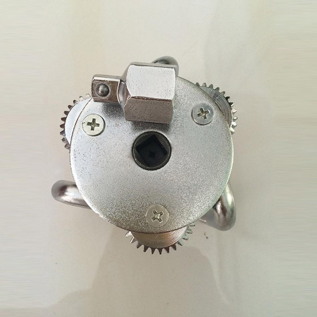 Ключ для разборки масляного фильтра, универсальный регулируемый инструмент с тремя челюстями, подходит для легковых автомобилей, грузовиков, сверхмощный фильтр