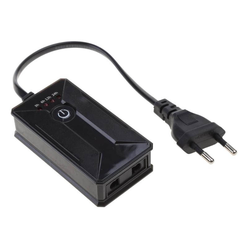 4 Presets Mechanical Timer Outlet 100W 3H/6H/12H/24H Daily Cycle For Aquariums Lights Strips Hydroponics Fan 110V 220V