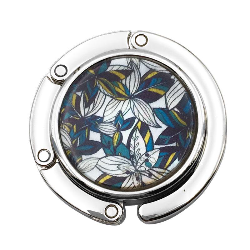 Креативный круглый складной крючок для сумки-ракушки - Плоский зажим-подвеска для края стола, аксессуары для сумки