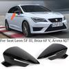 Черный для Seat Leon 5F MK3 ST Cupra 2013-Ibiza MK5 Arona 2017-2018, автомобильное боковое зеркало заднего вида, аксессуары