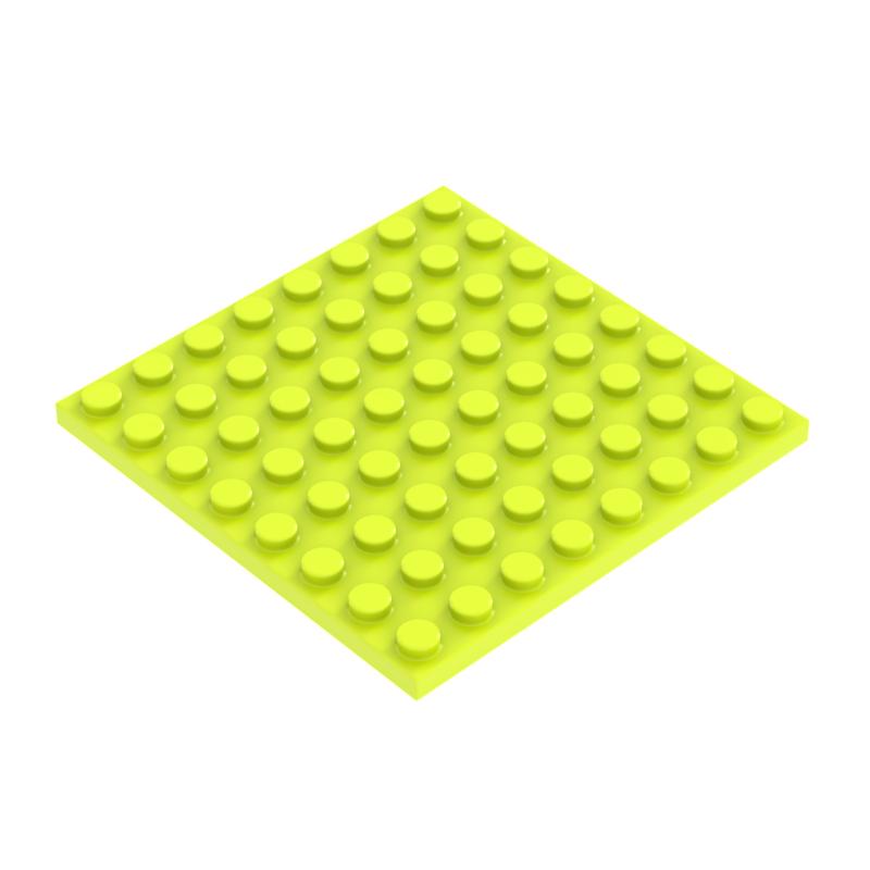 MOC Базовая пластина для мелких деталей Классические строительные блоки 8x8 Деталей DIY Совместимая 41539