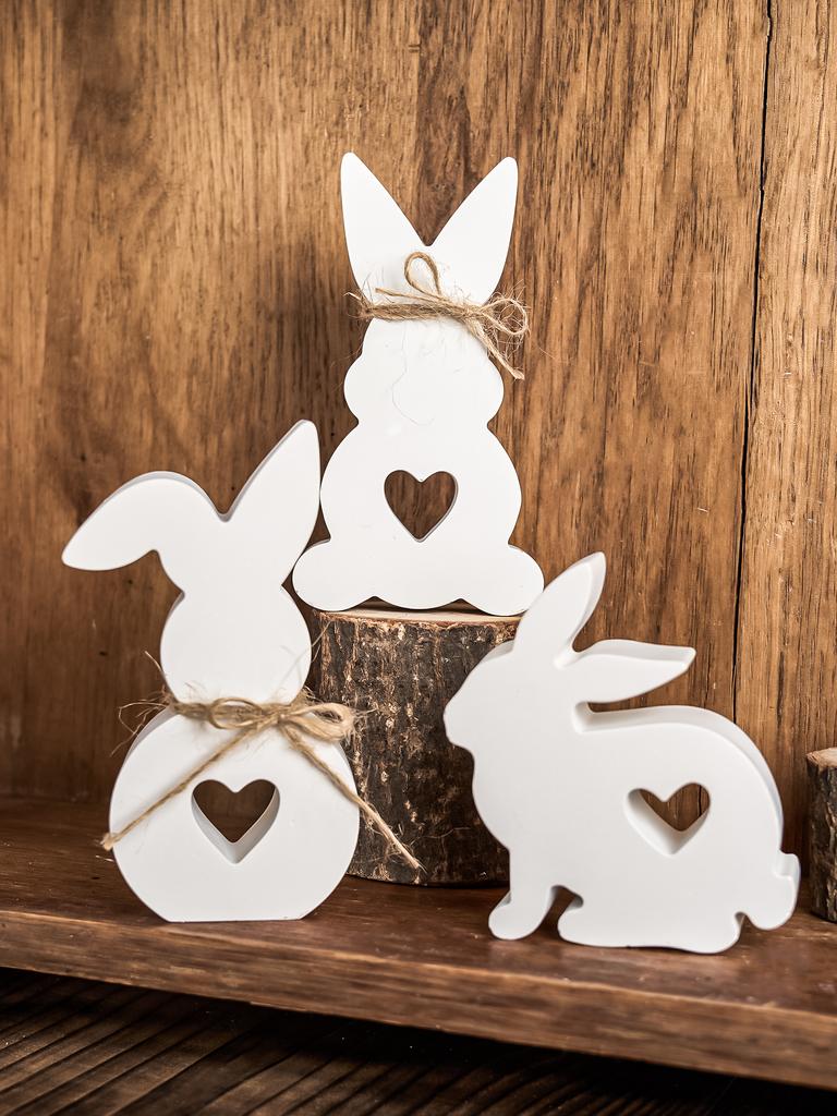 DIY Easter Bunny Candle Silicone Mold Love Cute Rabbit Handmade Soap Aromatherapy Gypsum Ornament Resin Crafts Molds Home Decor