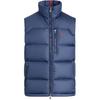 Polo SS26 Без рукавов Вышитый логотип-пони Стойка воротник Пуховый жилет Мужской жилет 710968282-002