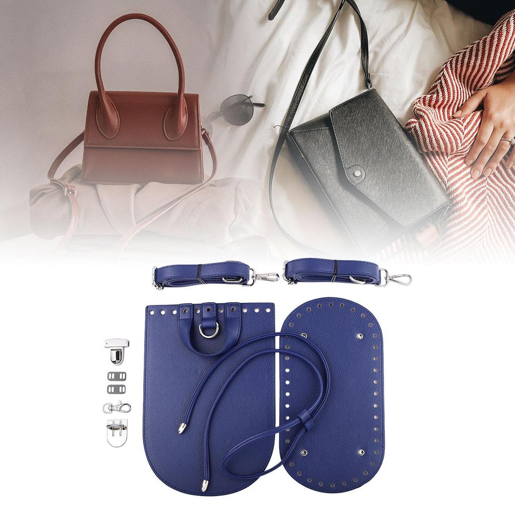 Наборы для изготовления рюкзаков из ПУ кожи Ручная работа Вязание крючком Набор для вязания сумки с ремнями для сумки Аксессуары для сумки для изготовления сумки