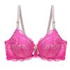 Plus Size Lace Bras for Women Sexy Lingerie Super Push Up Brassiere Girl Deep V Women's Bralette Underwear