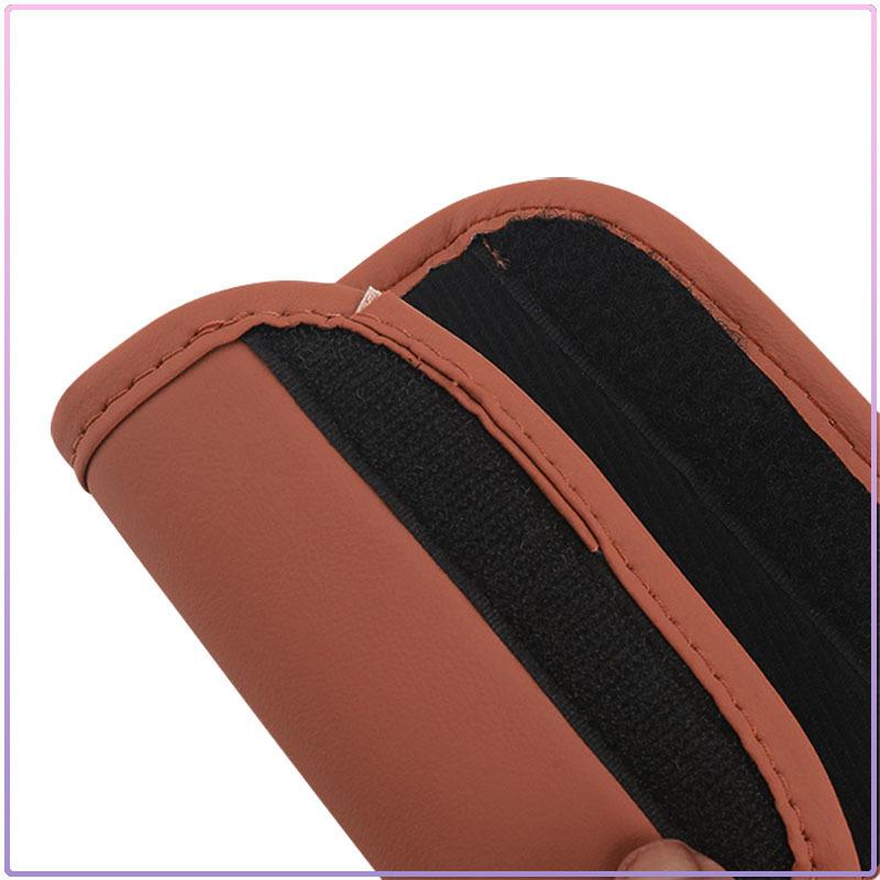 PIG4 1/2Pcs PU Leather Roof Handle Anti-scratch Protector Case Stickers For Mercedes Benz AMG W205 W218 W177 W176 W169 A B C E S Clas
