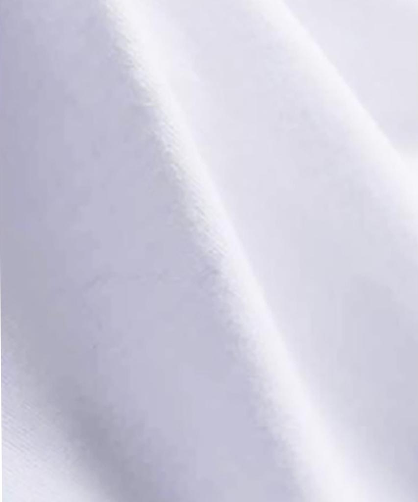 Muji [3 шт.] Домашняя базовая однотонная футболка унисекс с коротким рукавом, плотный хлопок, 20 нитей (Тип А)