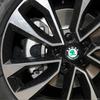 NADH5 4/8PCS 56 60mm Car Styling Wheel Center Hub Caps Rim Cover Badge Emblem Sticker For Skoda Rapid Octavia A5 RS Kodiaq Fabia A7